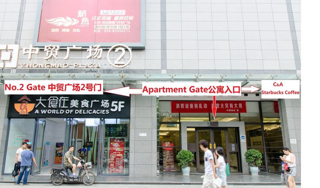 Mark And Henry Apartment Xi'An South Gate/City Wall المظهر الخارجي الصورة
